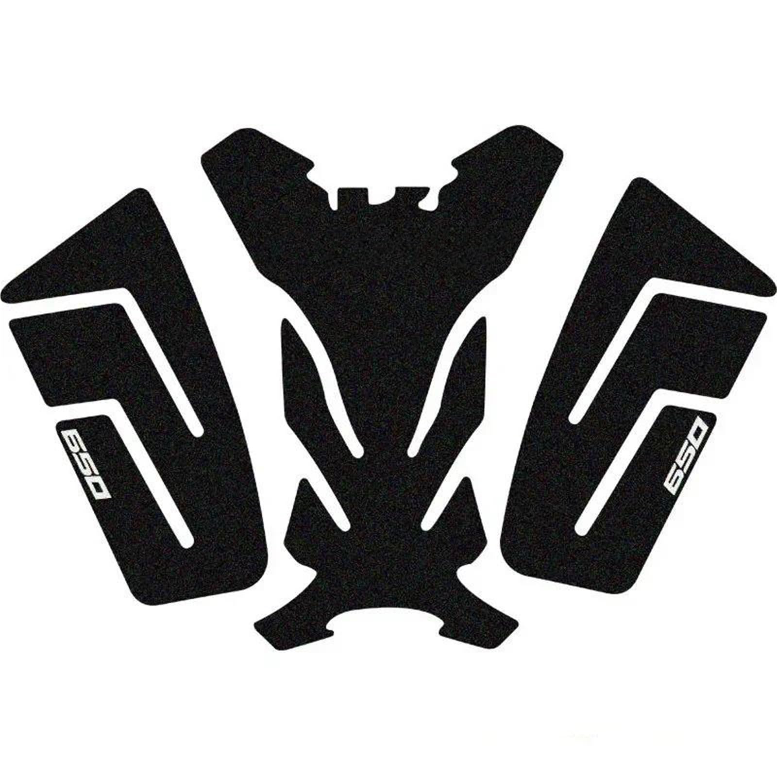 Fuel Tank Side Sticker Motorcycle Anti-Slip Fuel Tank Pads Protector Side Traction for Kawasaki for Versys for X300 650