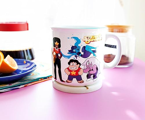 Miniatura 3 de Steven Universe Crystal Gems - Taza de cerámica para cámper  Taza de café para espresso  Capacidad para 20 onzas