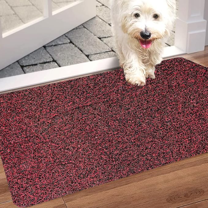 See full amazon price history chart for CURSHEET HOMZ Cushion Noodle Rectangular Mat for Home Entrance,Heavy Indoor Outdoor Anti Slip PVC Floormat for Bedroom Kitchen,Absorbent Solid Mat for Bathroom,Office,Door/Bath Mat (4x5, Red Black) CURSHEET HOMZ Cushion Noodle Rectangular Mat for Home Entrance,Heavy Indoor Outdoor Anti Slip PVC Floormat for Bedroom Kitchen,Absorbent Solid Mat for Bathroom,Office,Door/Bath Mat (4x5, Red Black) (B0CRL1M2QV) Amazon Price History, Amazon Price Tracker