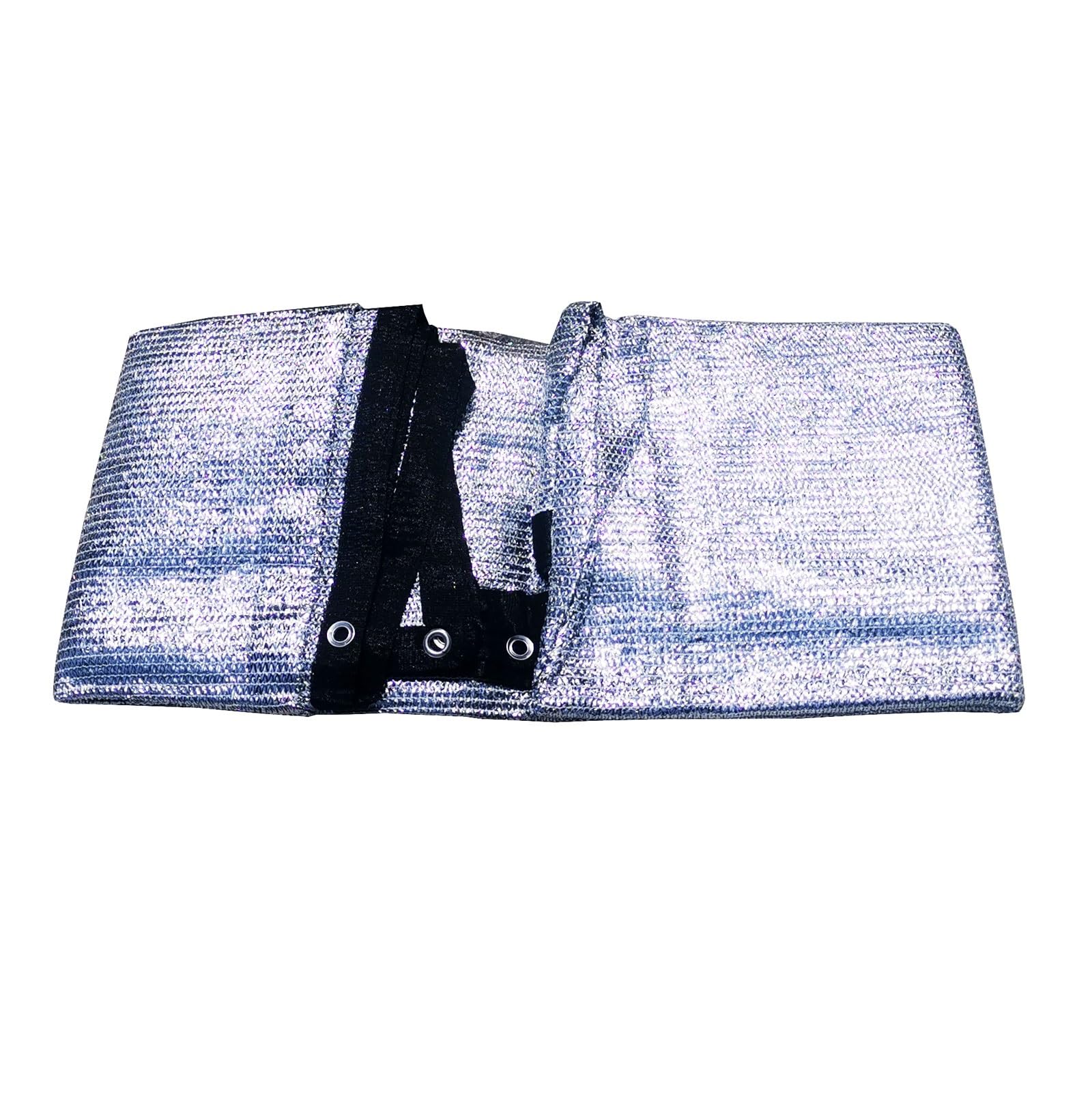 Malla de sombra de aluminio transpirable para pérgola, terraza y confort de mascotas