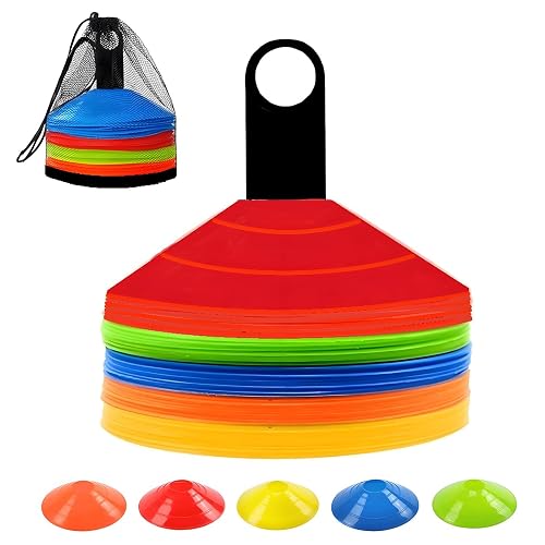 ANSLYQA Soccer Cones Agility Training Disc