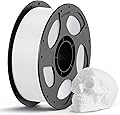 ANYCUBIC PLA Filament for 3D Printer, 1kg PLA Filament 1.75mm PLA Filament for 3D Printing on 3D Printer and 3D Pen Smart Identification Filament Glossy White