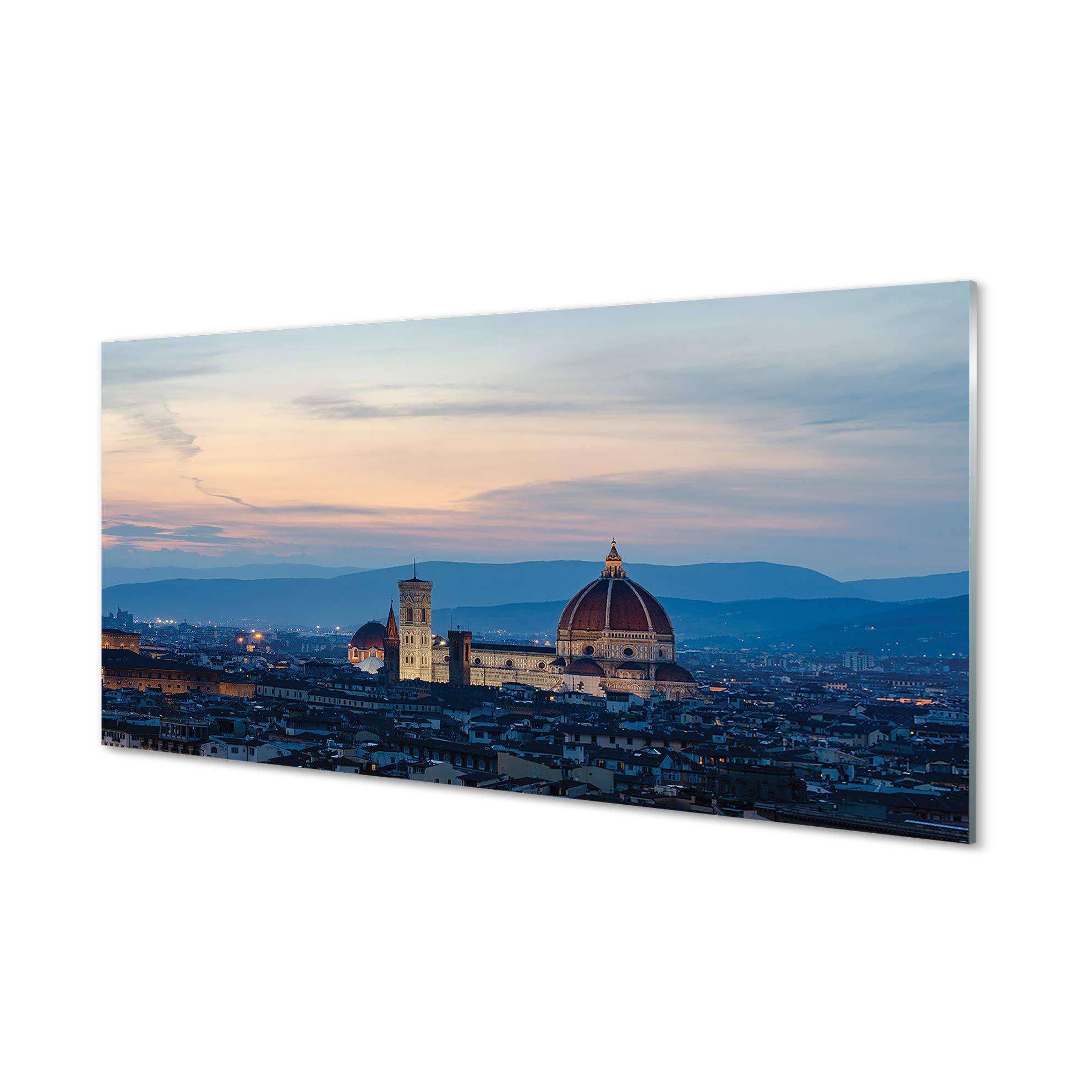 Dosseret en verre 100x50cm et crédence adhésive panoramique pour protection murale