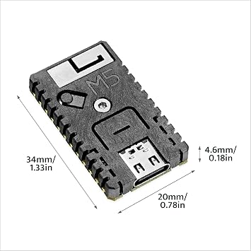Official M5Stack M5Stamp C3 Mate with Pin Header