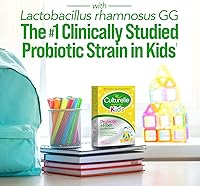 Vista 4 de Culturelle Paquetes de probióticos + fibra para niños (mayores de 3 años), 60 unidades, salud digestiva y apoyo inmunológico, ayuda a restaurar