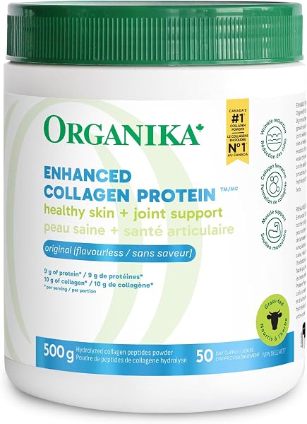 Organika Enhanced Collagen Unflavoured for Skin and Joints