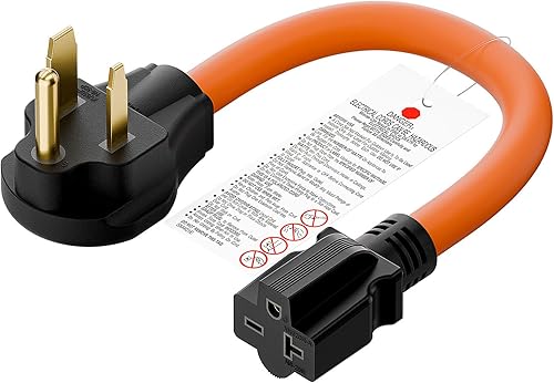 Cable adaptador de corriente de soldador Nema 6-50P a 6-15R6-20R, 6-20R, 6-50P 50-Amp a 6-20R 20A adaptador de hoja en T, 6-50P a 6-20R