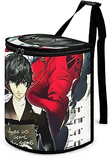 ペルソナ5 車ゴミ袋 車 ゴミ箱 車用品 便利グッズ 車用収納ケース 防水 取付簡単 収納便利 カー用品 シートバッグポケット