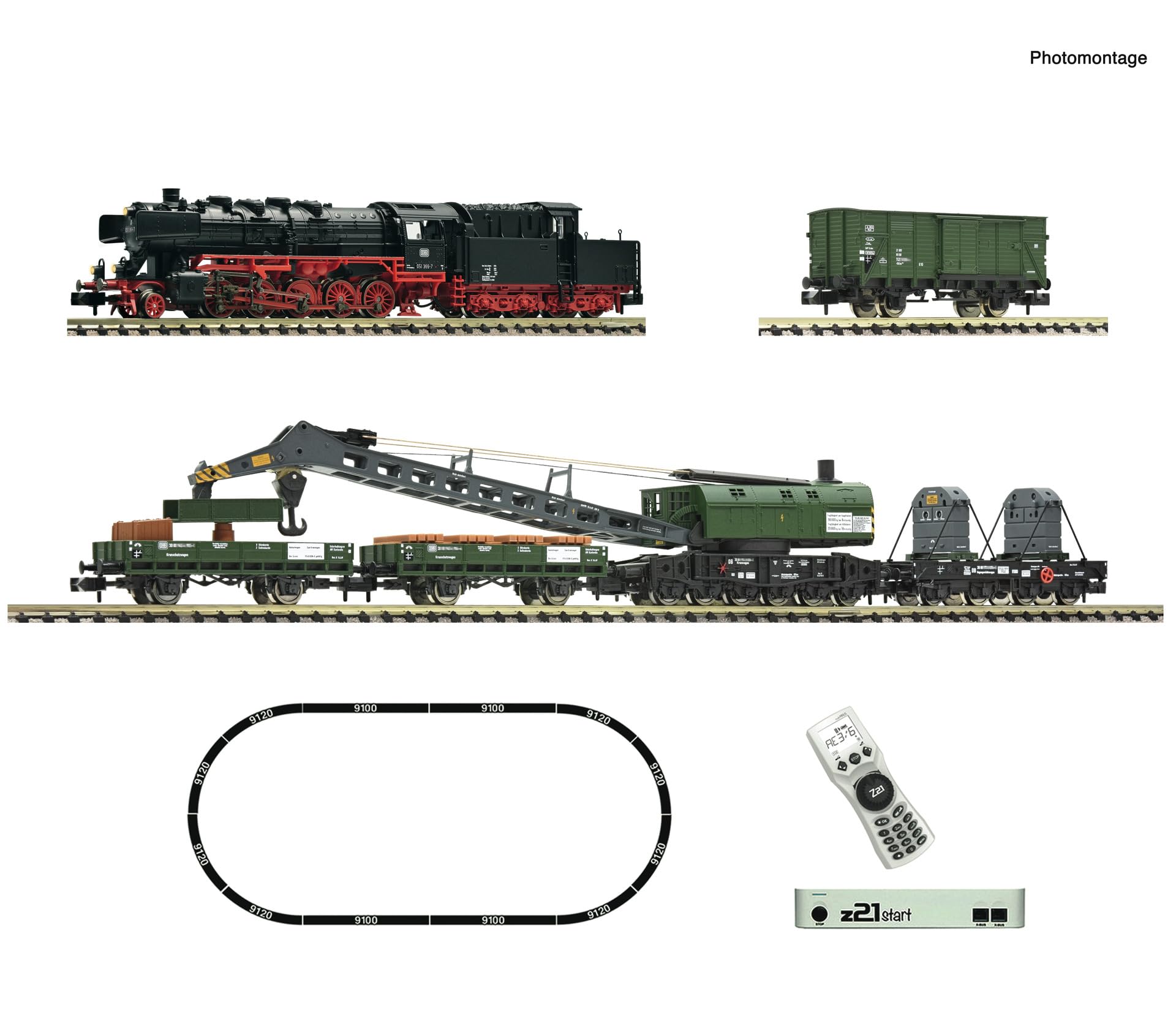 Fleischmann 5170004 N z21 Start Kit de locomotive à vapeur