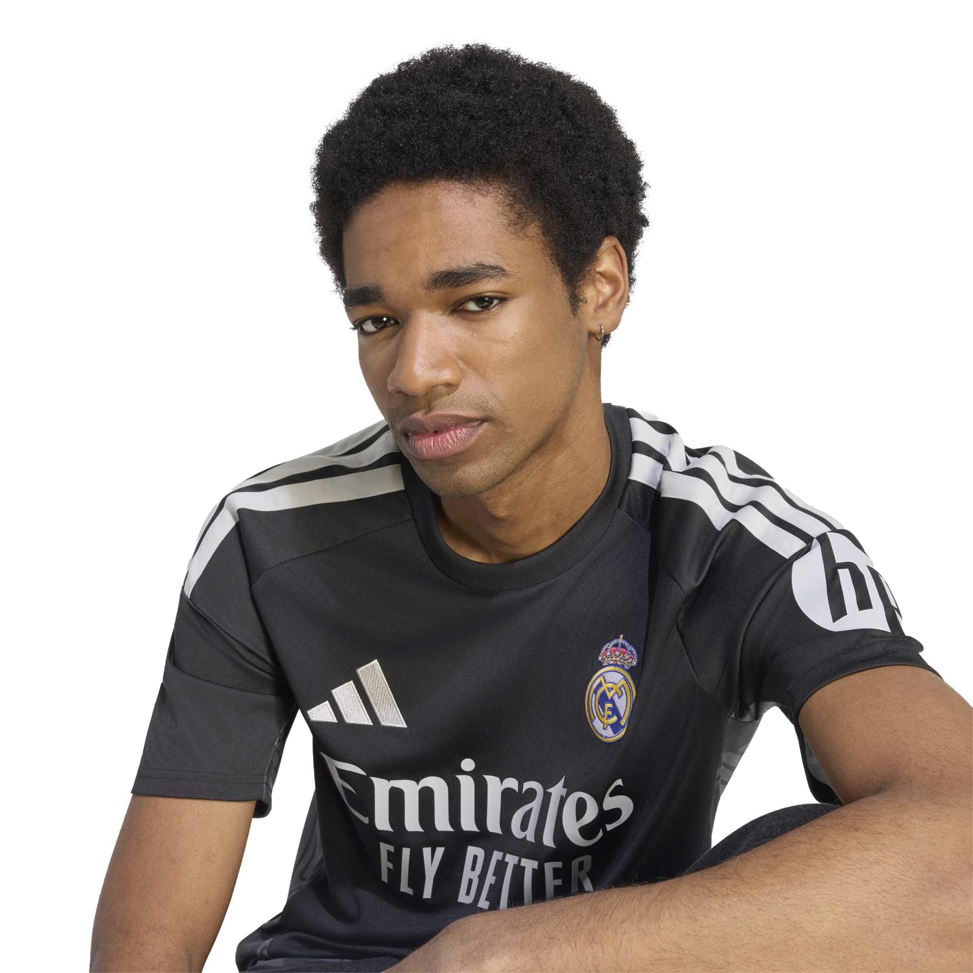 adidas Real Madrid 26/27 Archer Local Koszulka męska, czarna, XL