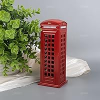 Vista 6 de AUEAR, Caja modelo de moneda del dinero de la hucha de la cabina telefónica de Londres de 7 pulgadas para la decoración del hogar