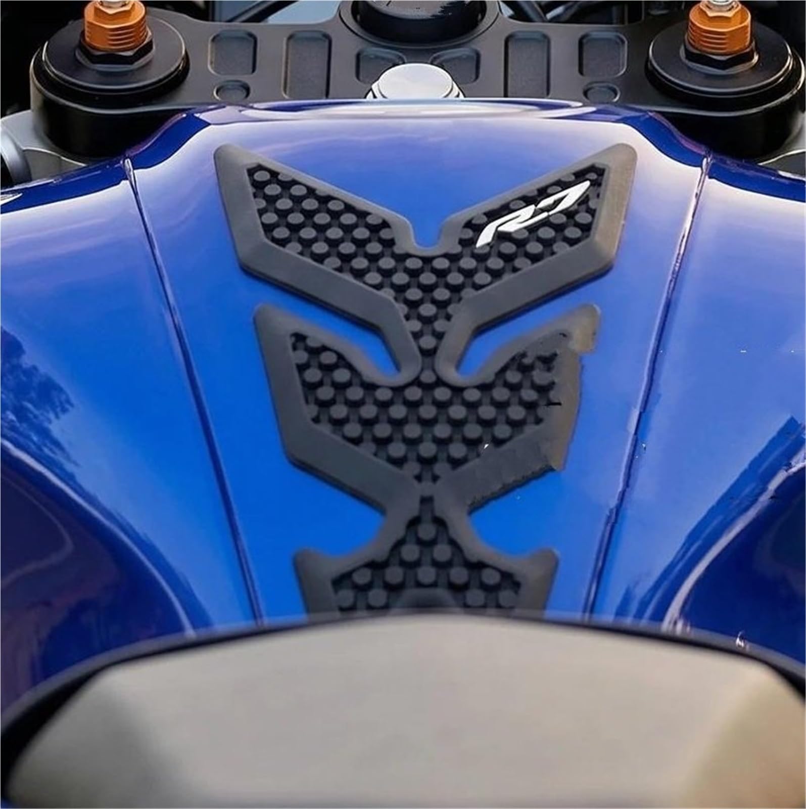 Almohadilla Pegatina Para Depósito Combustible Motocicleta Para YAMAHA YZFR7 YZF-R7 YZF R7 2026 Protector Lateral Goma Almohadilla Tracción Impermeable Pegatina Protector De Depósito Moto
