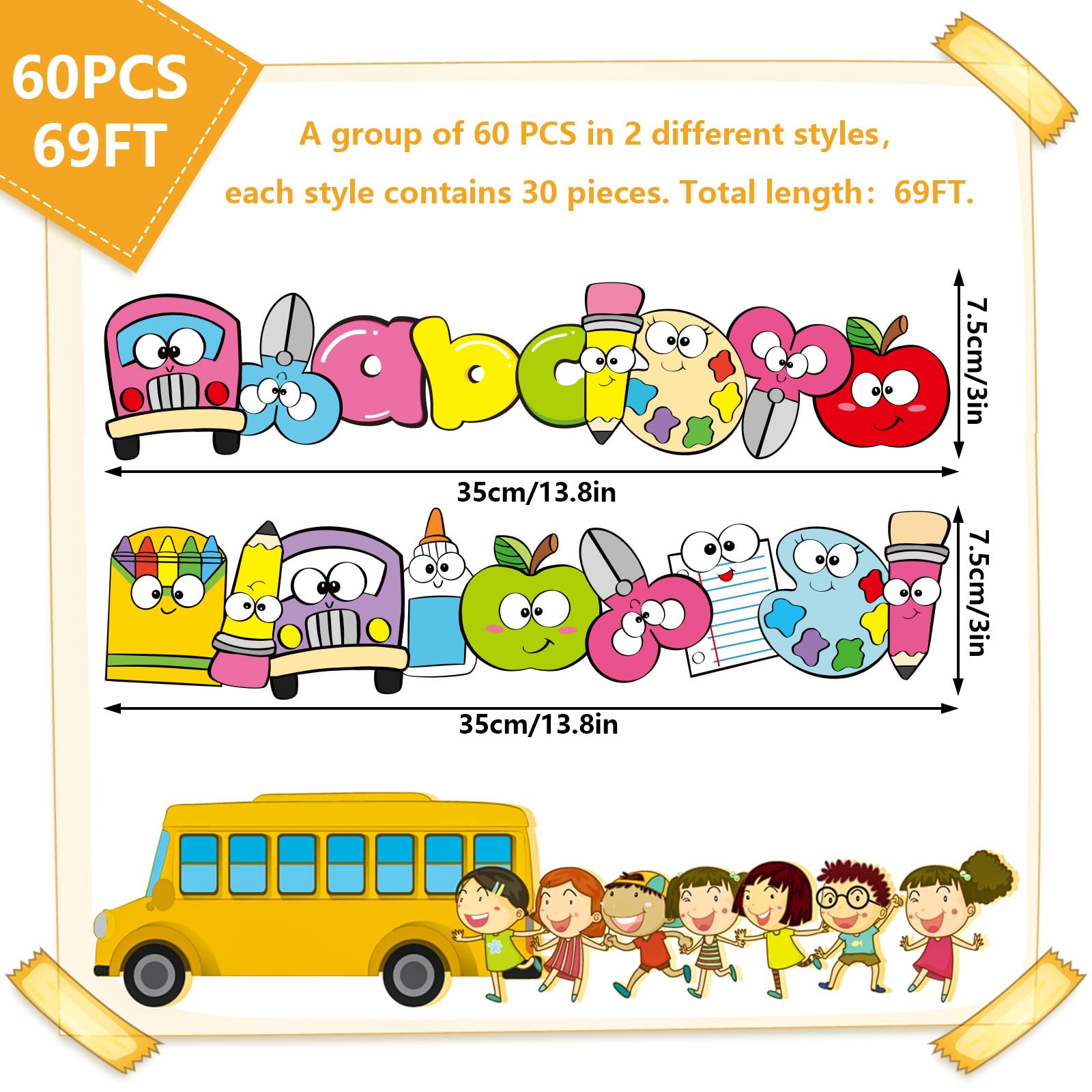 Classroom Bulletin Board Borders School Bus Bulletin Board Ideas Door ...
