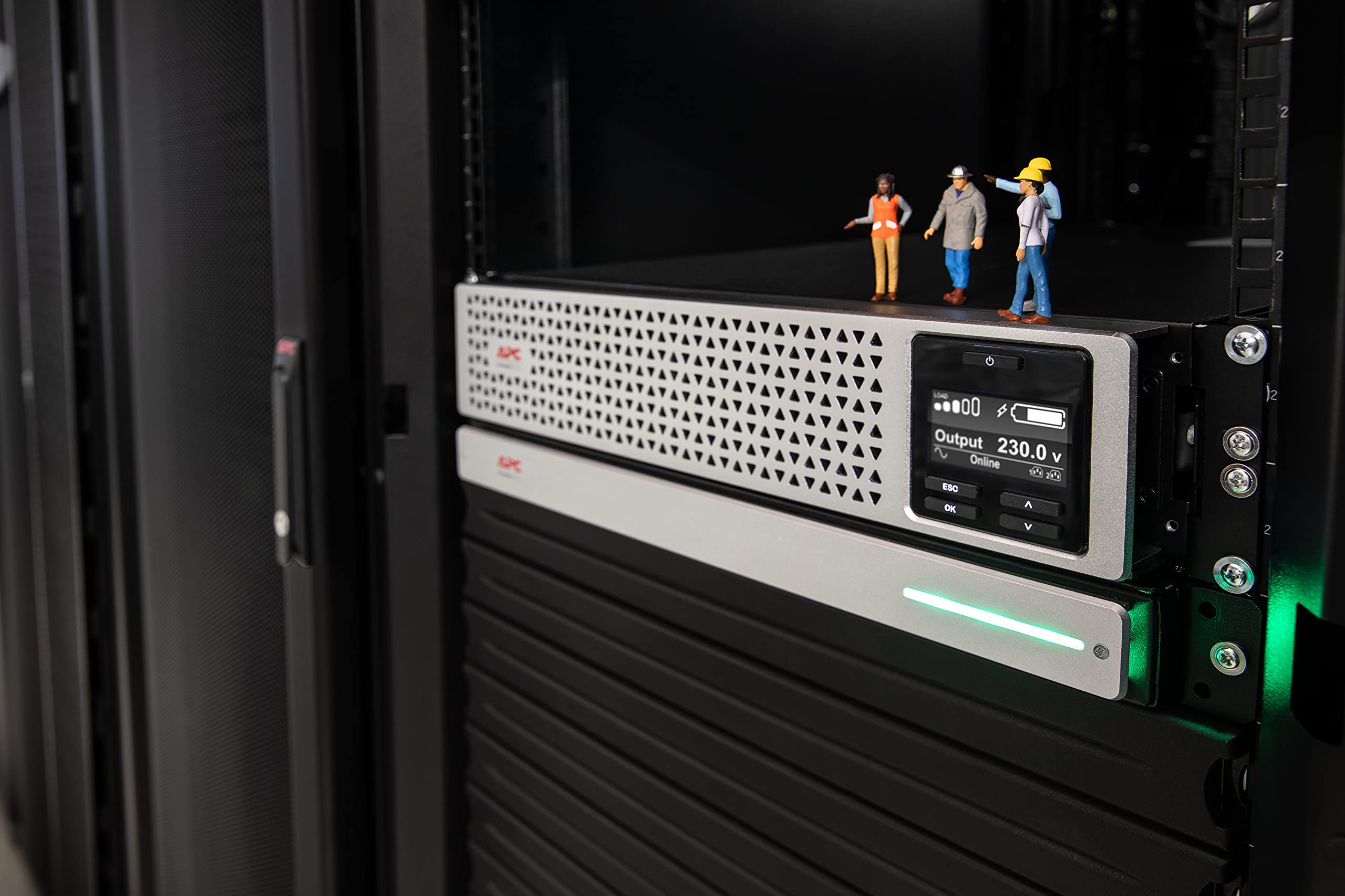 APC Smart-UPS On-Line Li-ion UPS - SRTL1500RMXLI - Sistema de Alimentación ininterrumpida 1500VA (Convertible Rack-/ Torre, 8 Salidas IEC-C13)