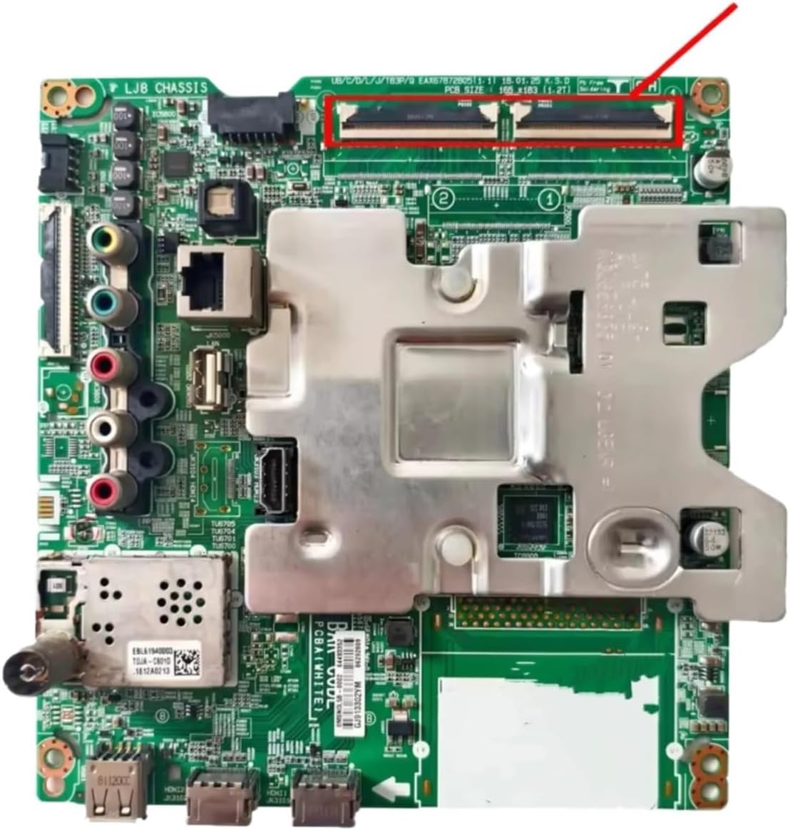 TVマザーボード EBU65199101 EAX67872804 (1.0) EAX67872805 (1.1) メインボードは43