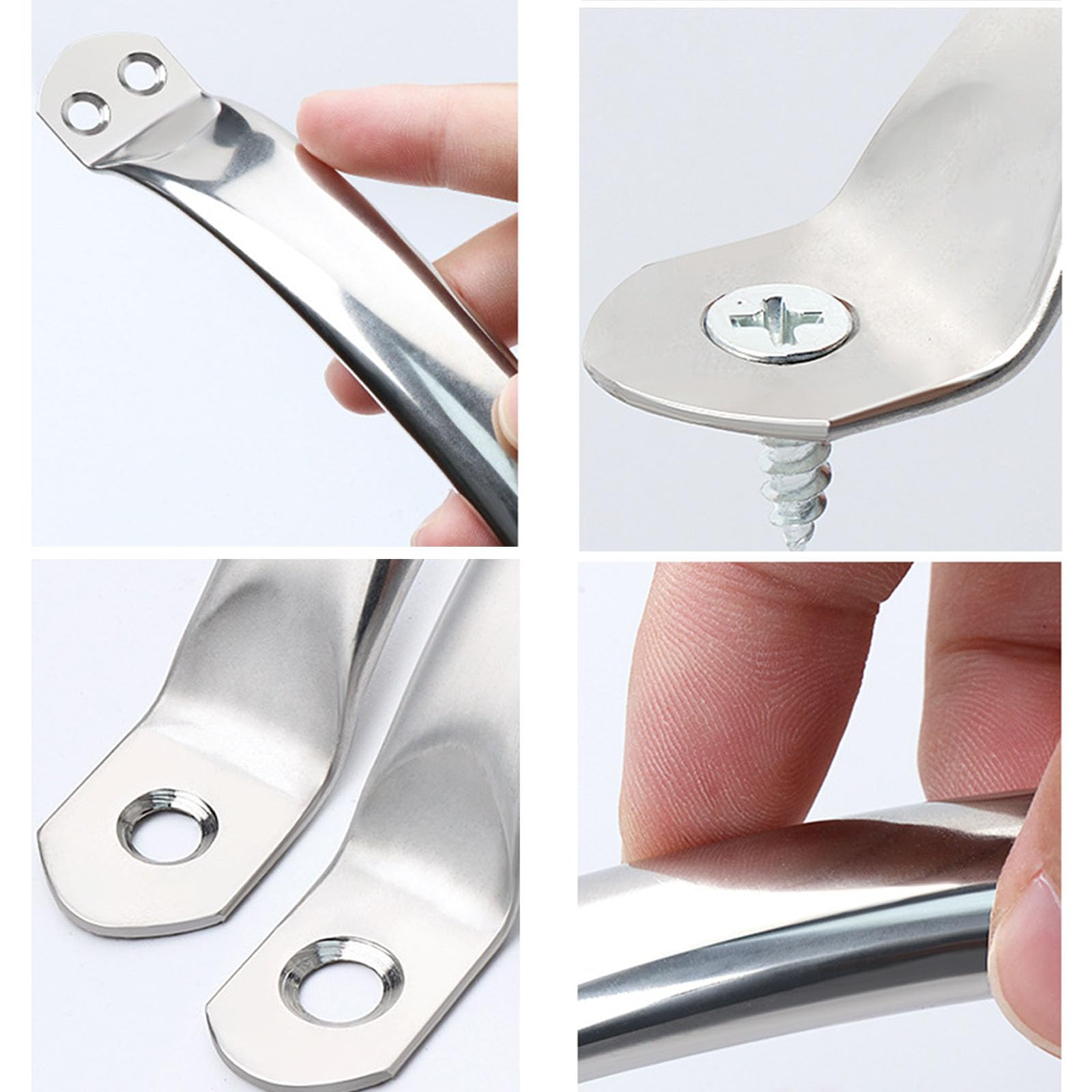 6 Pièces Maniglie Per Mobili Moderni, Maniglie Armadio Con Viti - Foto 10