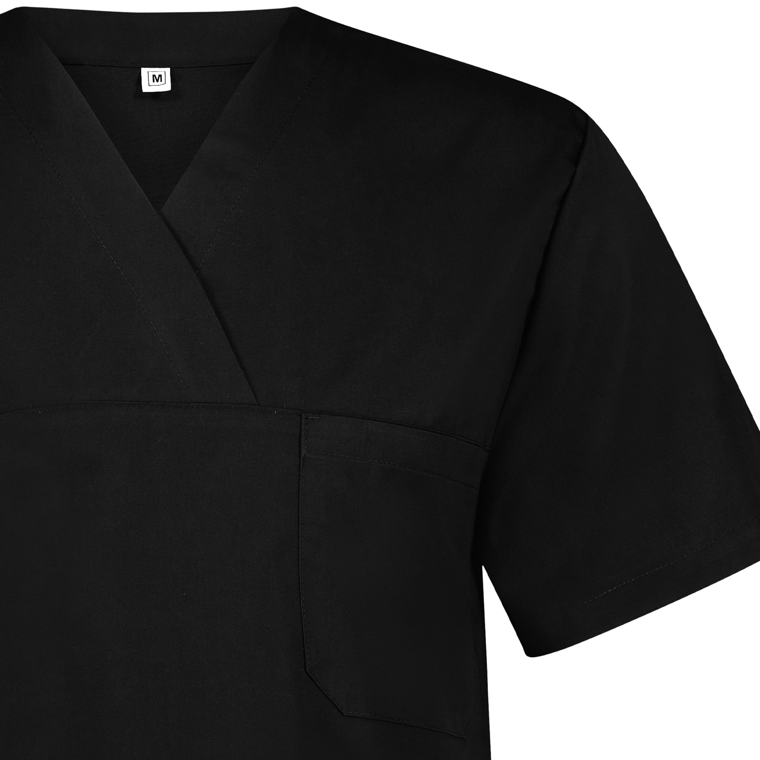 B-well ANGEL Unisex Casaca Sanitaria Cuello V Manga Corta Uniforme