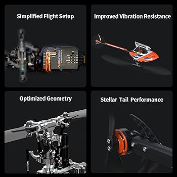 Amazon.com: OMPHOBBY M2 EVO MK2 RC Helicopter for Adults