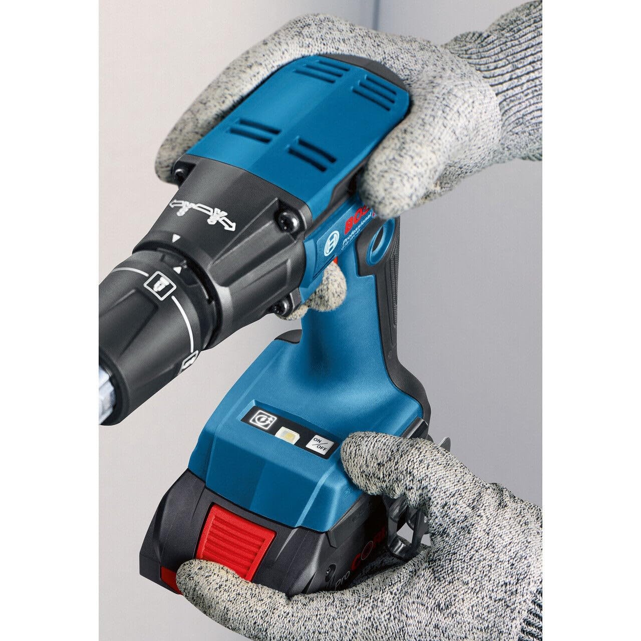 Visseuse plaquiste GTB 18V-45 Solo (machine seule) + Chargeur de vis GMA 55 | 06019K7005 - Bosch