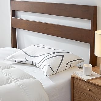 Sidney Sleep Curved Pillow Covers - Full Length Zipper Closure - Premium Soft Brushed Microfiber - 20 x 30 Inches - Fits Curved Side Sleeping Pillows (Queen, White/Grey)