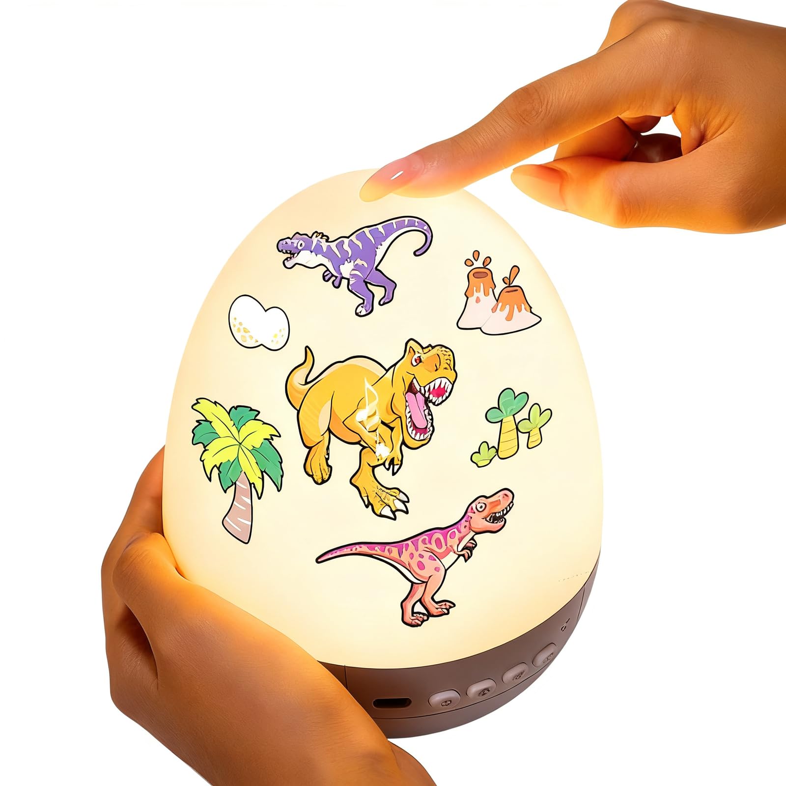 TUXCAXI Egg Light for Nursery Boasts 360 Degree Rotating, Rechargeable Model