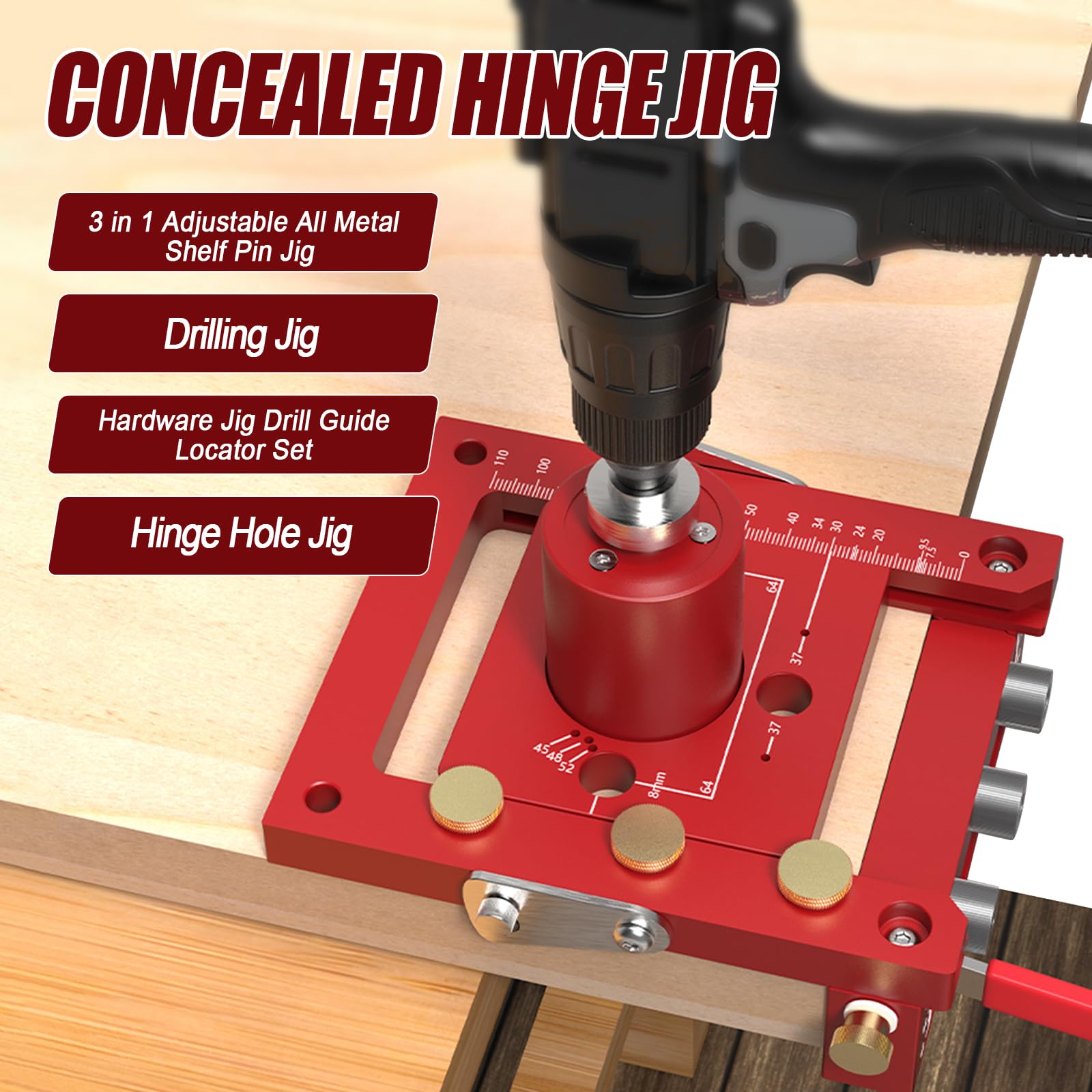 Self Centering Doweling Jig Kit - Image 2