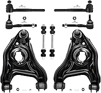 Vista 906 de Detroit Axle - Kit de suspensión frontal de 8 piezas para Dodge Journey 2009-2015, 2 brazos de control inferiores, 2 rótulas, 2 varillas