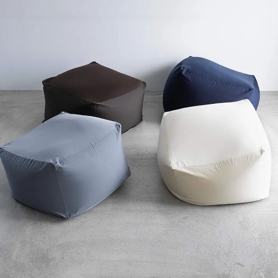 MUJI 無印良品 体にフィットするソファセット 幅65×奥行65×高さ43 無印良品 体にフィットするソファ 本体 幅65×奥行65×高さ43cm