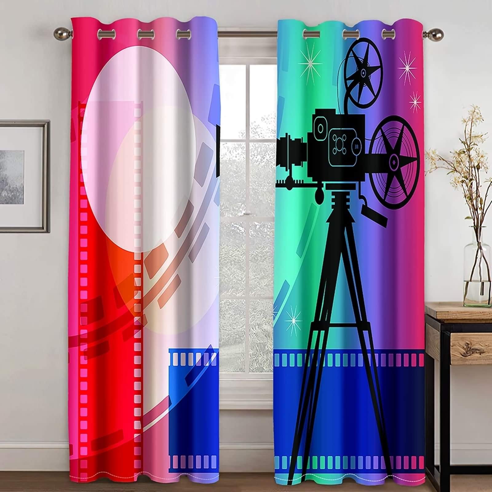 Rideau occultant contre la lumière KnSam projecteur de film de chambre