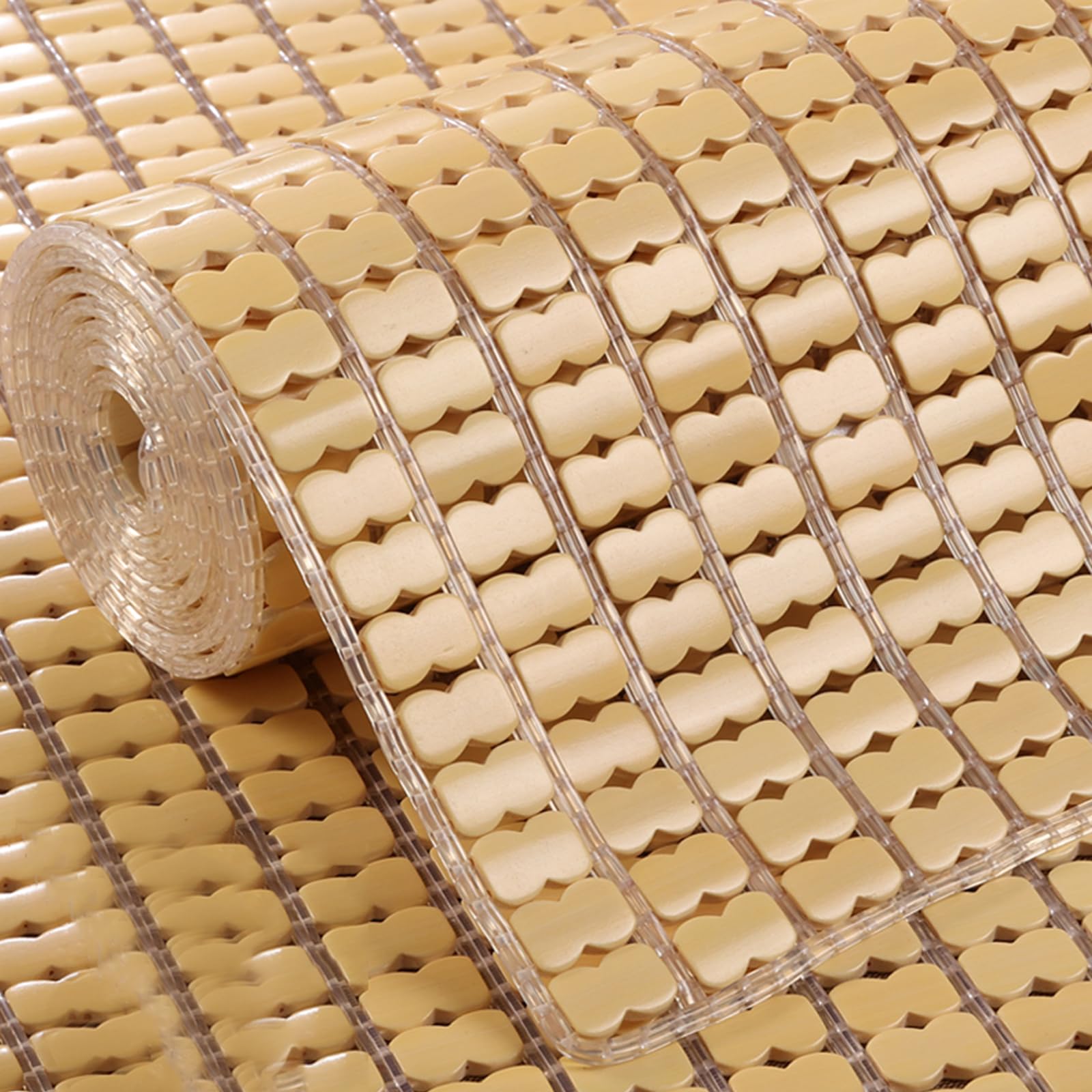 AYUWQZX Bamboo Bed Mat Summer Cooling Mahjong for Bedroom Sofa Office Chair, Multiple Sizes(70x190cm(2.29x6.23ft))