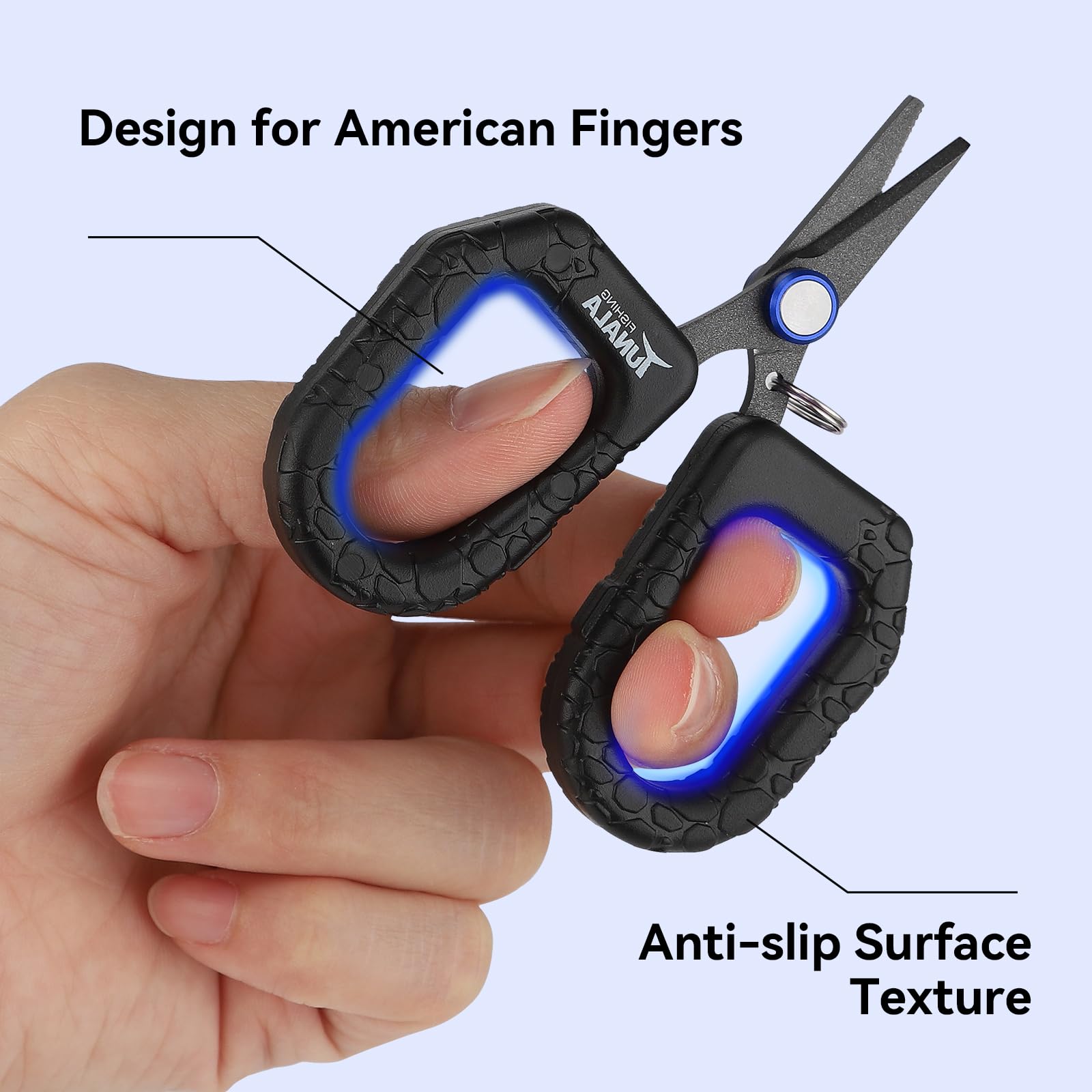 Fox Edges Carp Braid Blades XS Scissors - Precision Cutting For Fishing Line (Braid, Fluorocarbon)