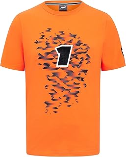 Red Bull Racing F1 Men's Max Verstappen Special Edition Singapore GP T-Shirt Orange