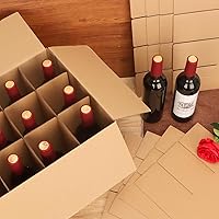 Vista 6 de YOTINO 5 Juegos de Kits de Separadores de Vasos para Cajas de Mudanza, Cristalería de Vino y Empaque de Vajilla para Cajas de Mudanza, Separadores
