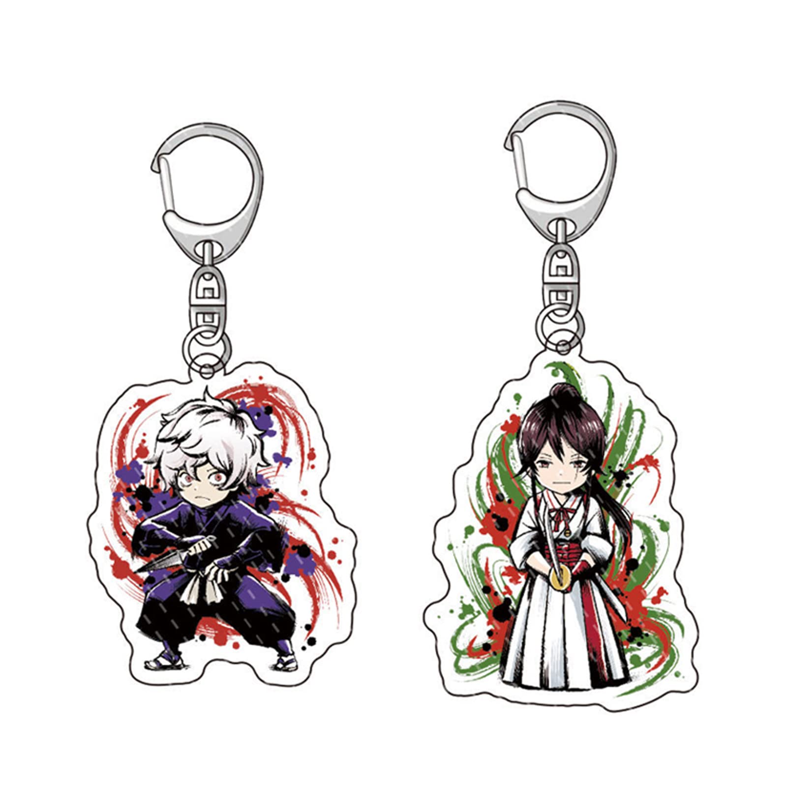 Amazon.co.jp: 地獄楽 キーホルダー 10枚セット アクリル キーチェーン