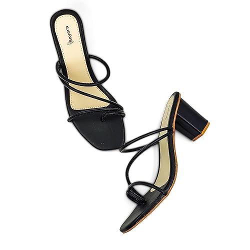 Sayera Twine Heel Sandal For Women | Casual Heel Sandal For Girls & Women | Light Colours Heel Sandal