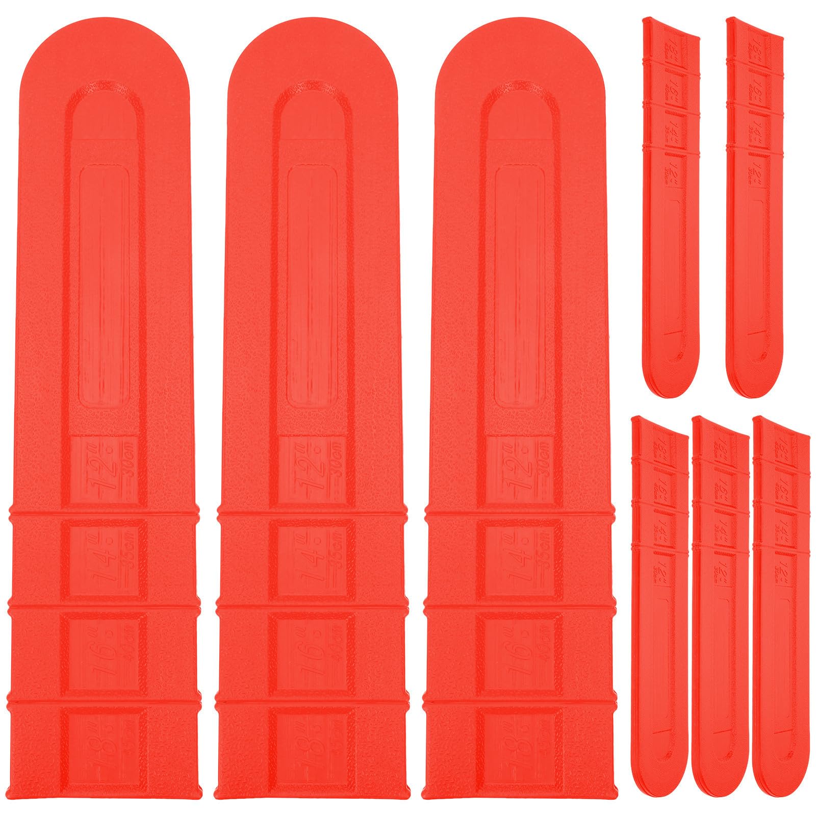 Housse de protection pour guide-chaîne de tronçonneuse lot de 8 étuis en plastique pour jardinage