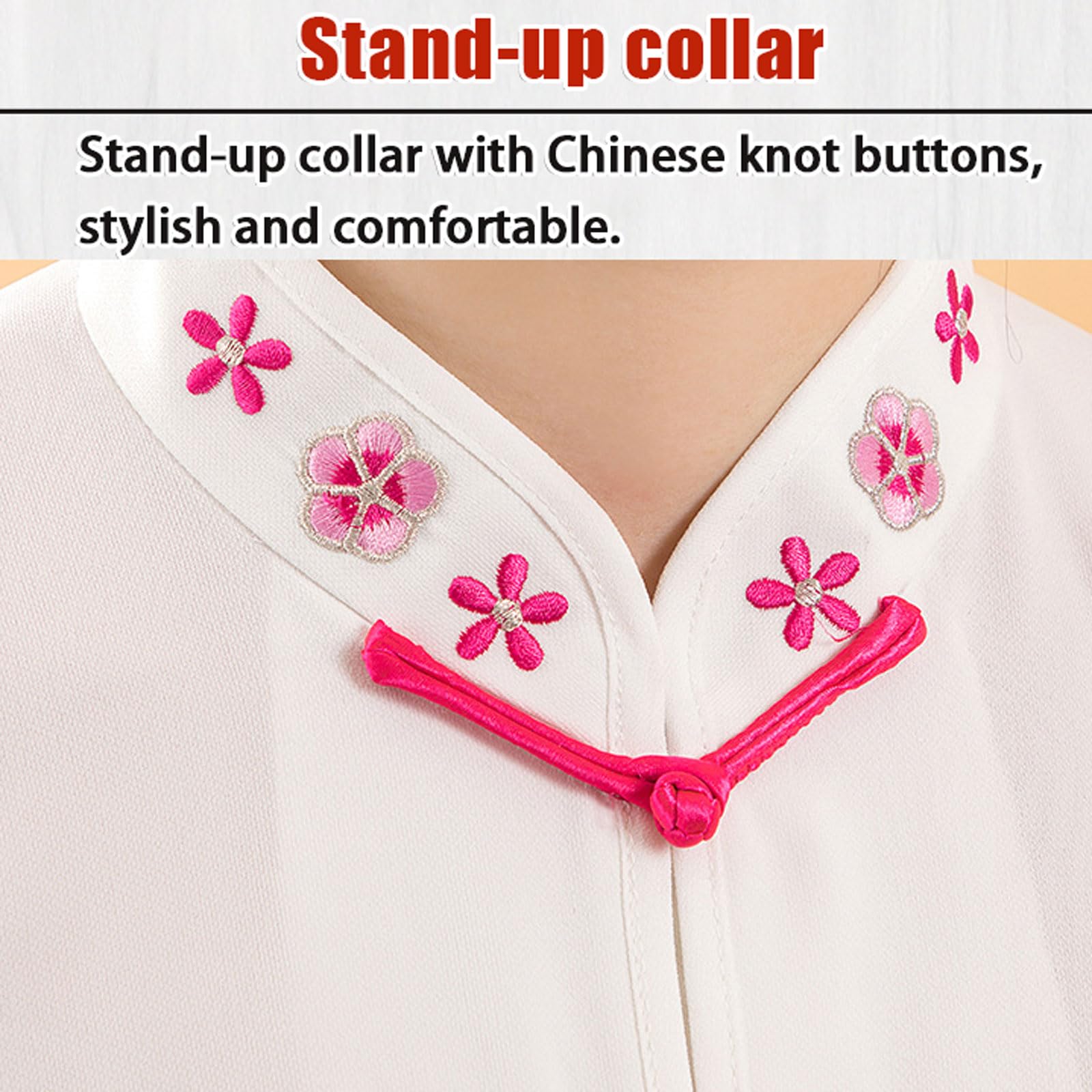 Tai Chi Abbigliamento,Tuta da Donna per Arti Marziali,Abbigliamento per Meditazione e Qigong,Uniforme Kung Fu Unisex,Leggero E Confortevole,per Esercizi Mattutini,Tai Chi,Kung Fu
