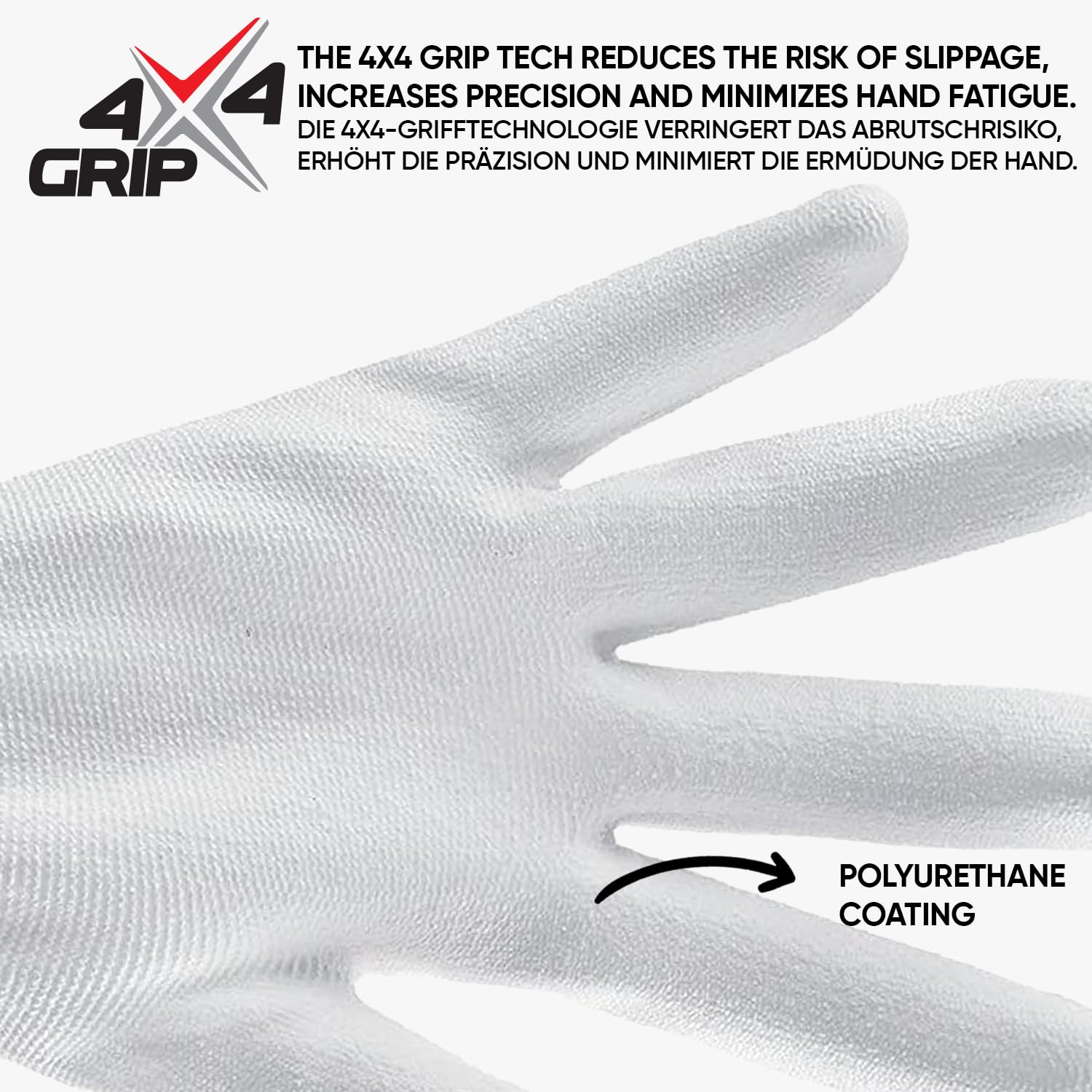 BWOLF PENGUIN Work Gloves Men/Work Gloves Women Gloves Non-Slip Assembly Gloves Seamless for , Precision Work - Image 3