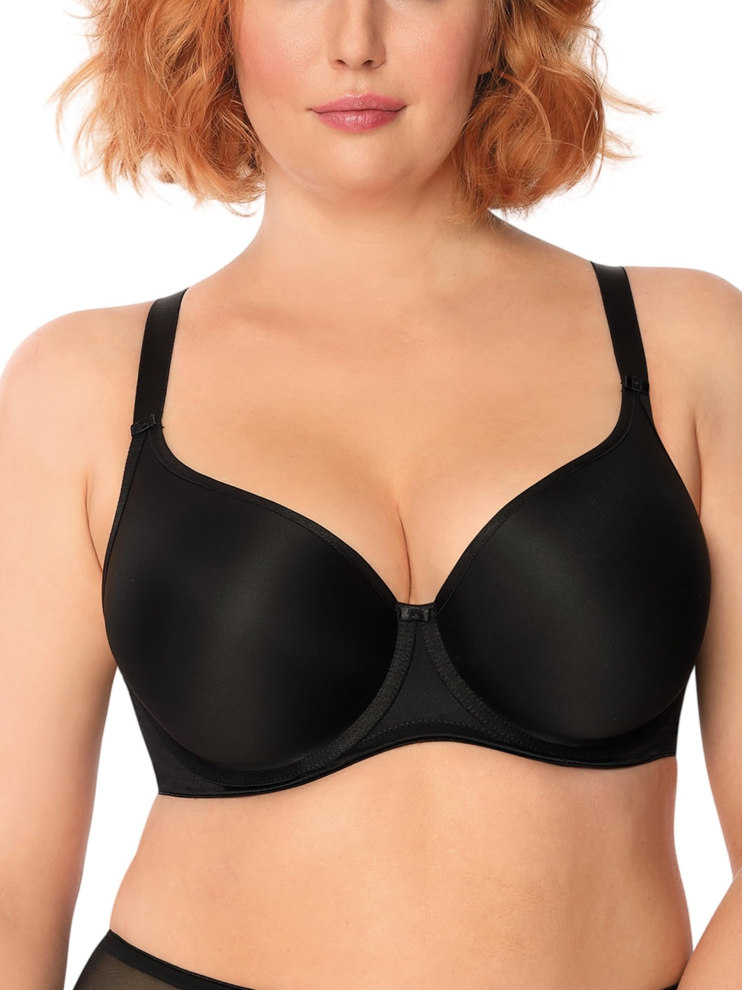 Glatter BH Damen mit Bügel – Komfort Büstenhalter Anna – Minimizer-BH Perfekter Halt und Eleganz