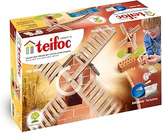 Teifoc Construction Briques - T4040 - Moulin à vent