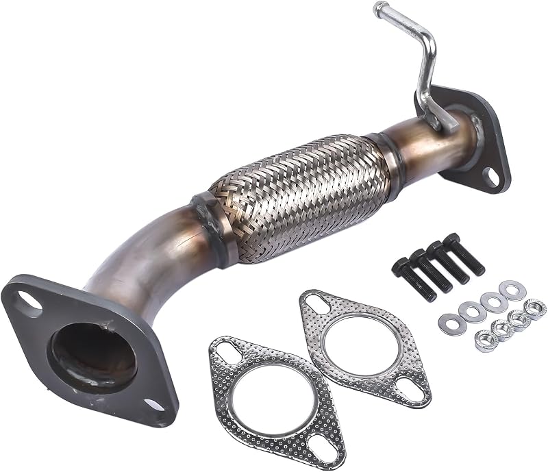 Tubo flexível dianteiro do escapamento Woosphy para Hyundai Sonata e Kia Optima 2.4L – 1 unidade