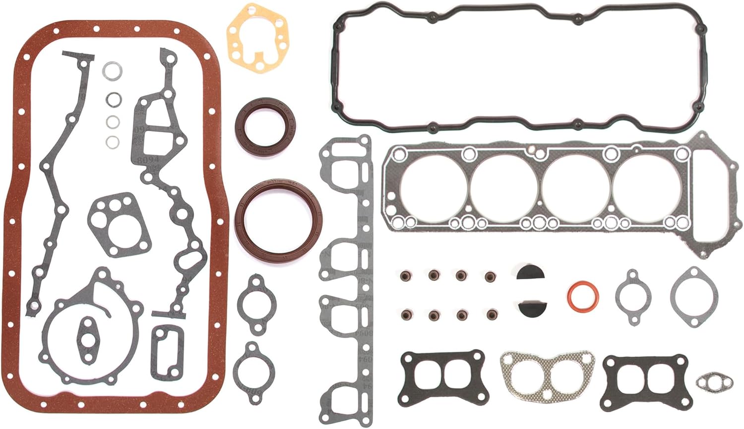 DG-8614919769 Full Gasket Set Compatible With/Replacement For 83-89 Nissan 720 D21 Pathfinder 2.4L SOHC Z24 Z24I Z24S
