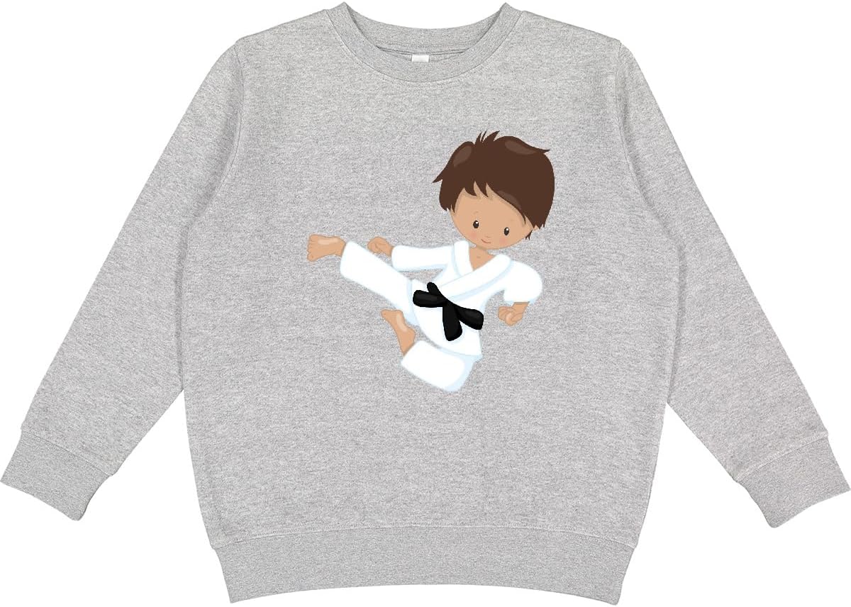 inktastic Latino Boy, Karate Boy, Kata, Black Belt Youth Sweatshirt