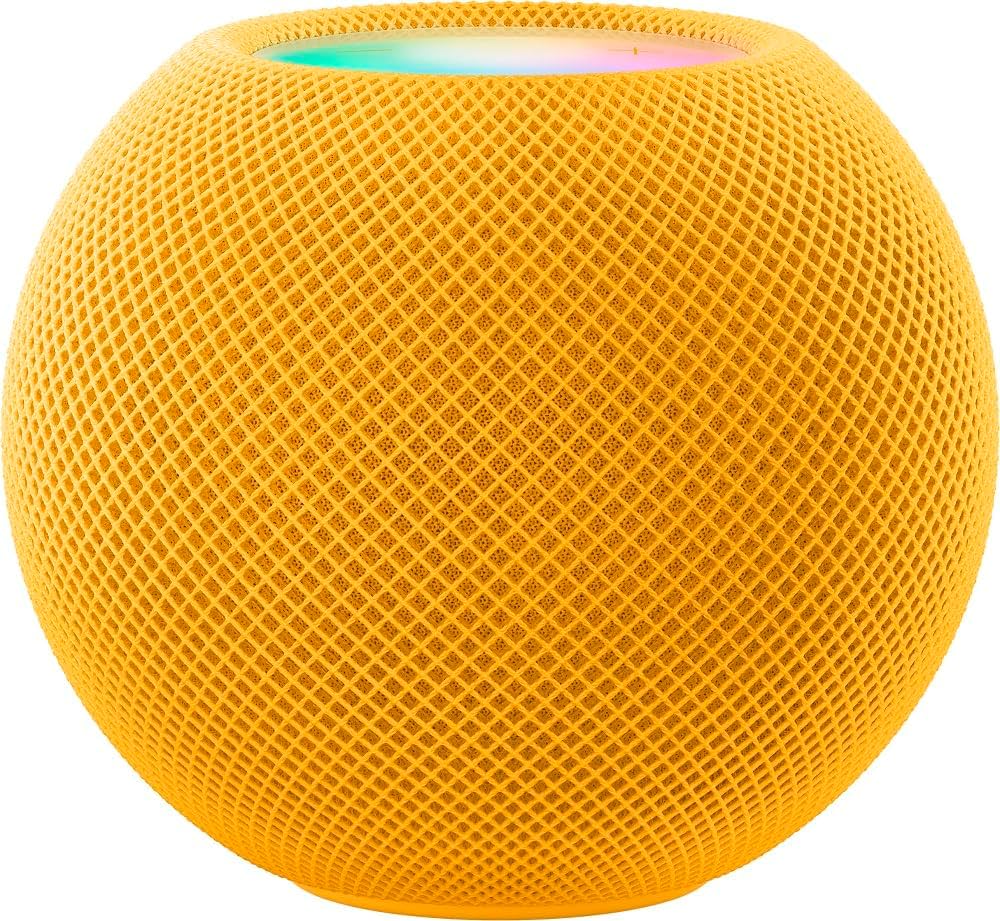Pod mini イエロー　本体のみ Amazon.com: Apple - HomePod mini - Yellow (Renewed