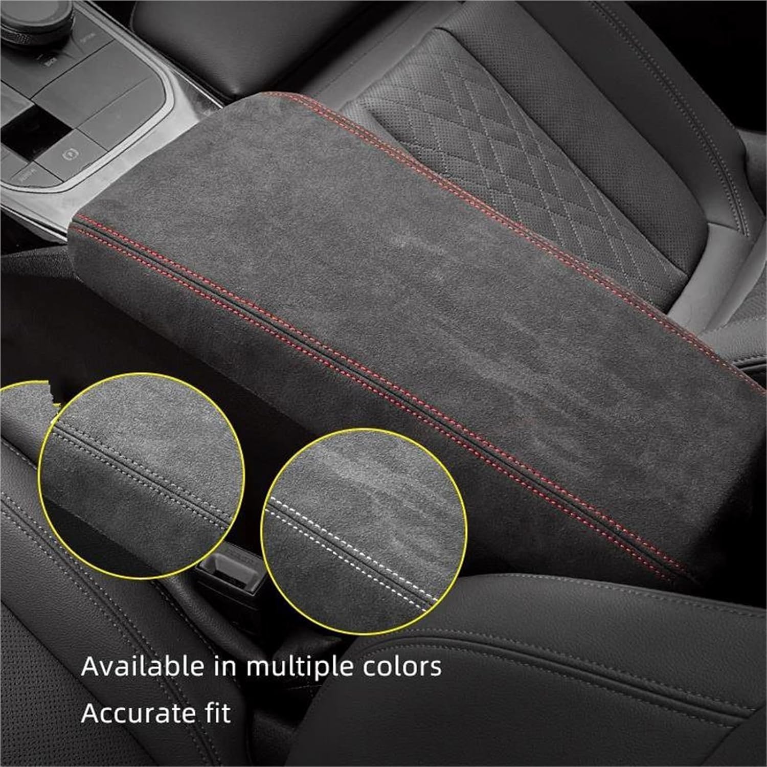 Armrest Box Protection Cover Compatible with Armrest Box for BMW 3 Series G20 G21 G28 2020-2024(Style 6)