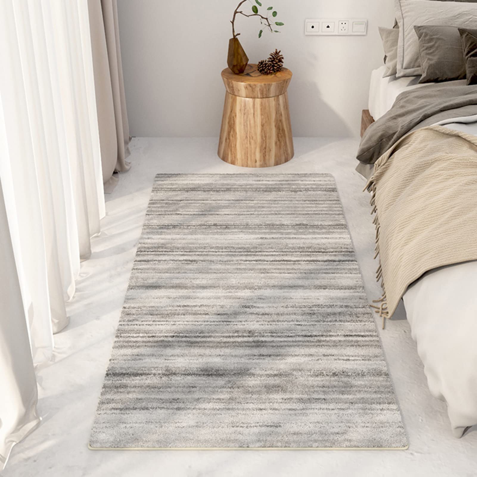 Long tapis de couloir pour salon chaleureux et chambre parentale