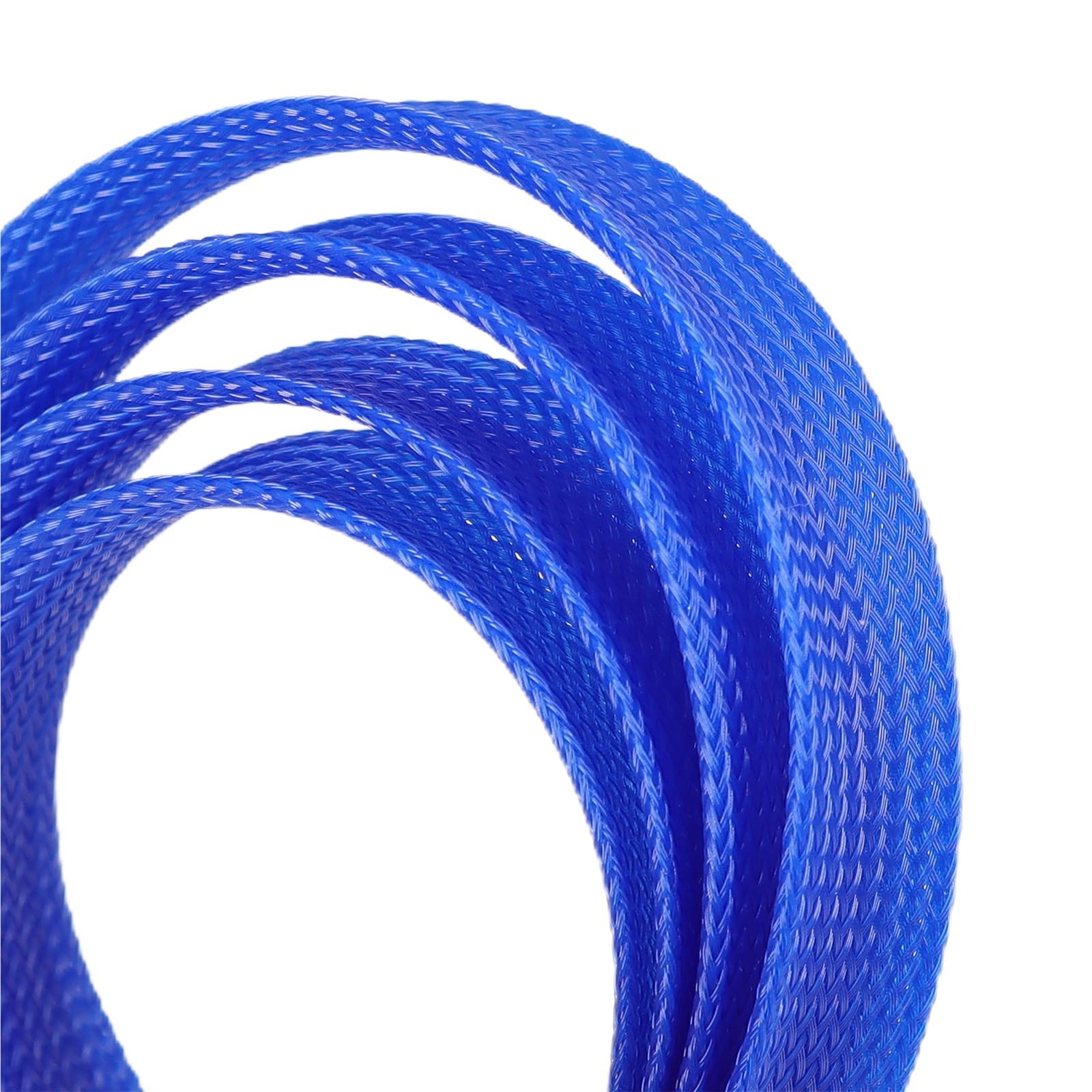 Funda Cables Electricos Funda Trenzada aislada, Funda de Alambre expandible Ajustada 2mm - 50mm, Tubo Malla Nailon ignífugo(A,30.0mm,10 Meters)