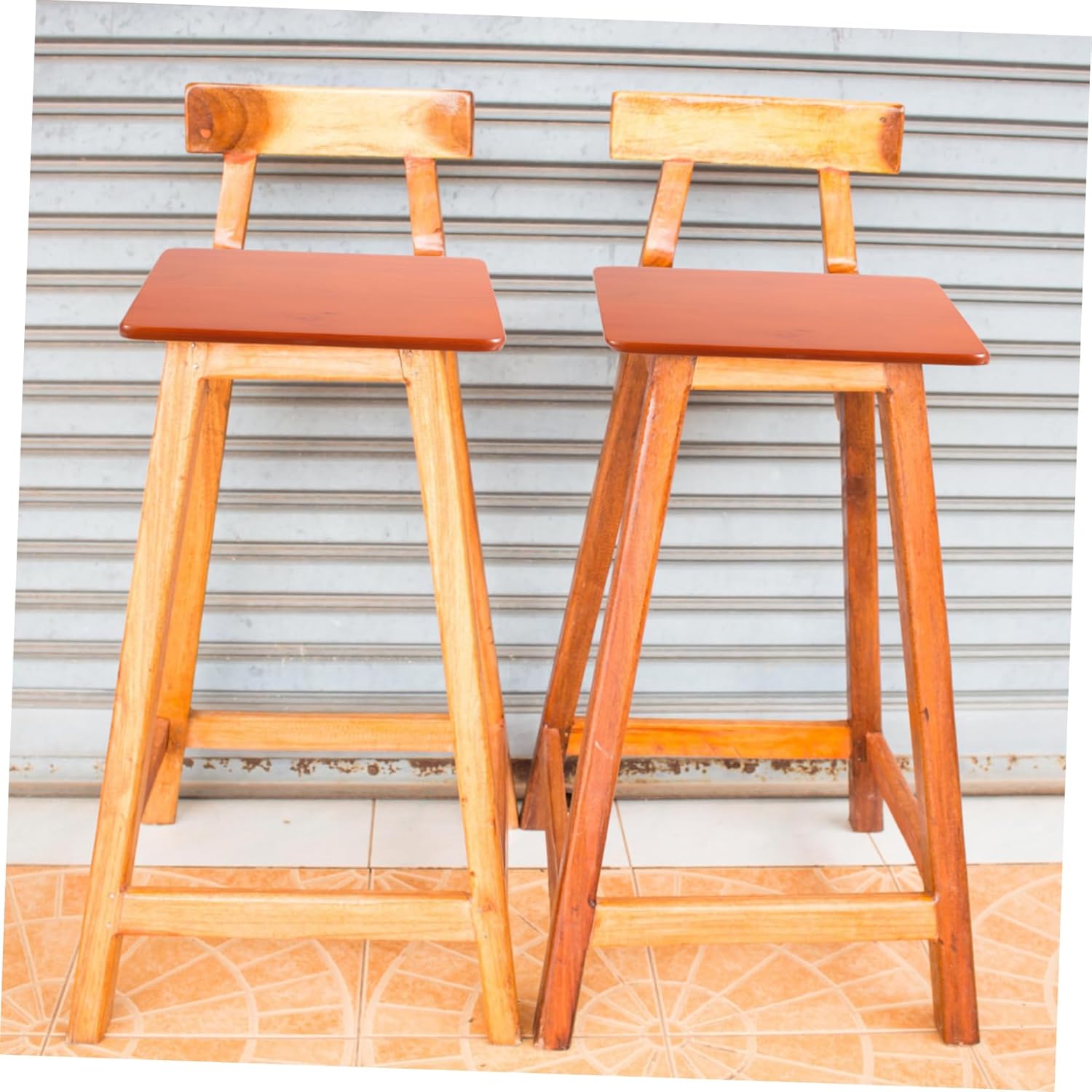 Wooden Stool Seat Replacement Chair Seat Top for Bars Restaurants Home Use Easy to Clean Design Color