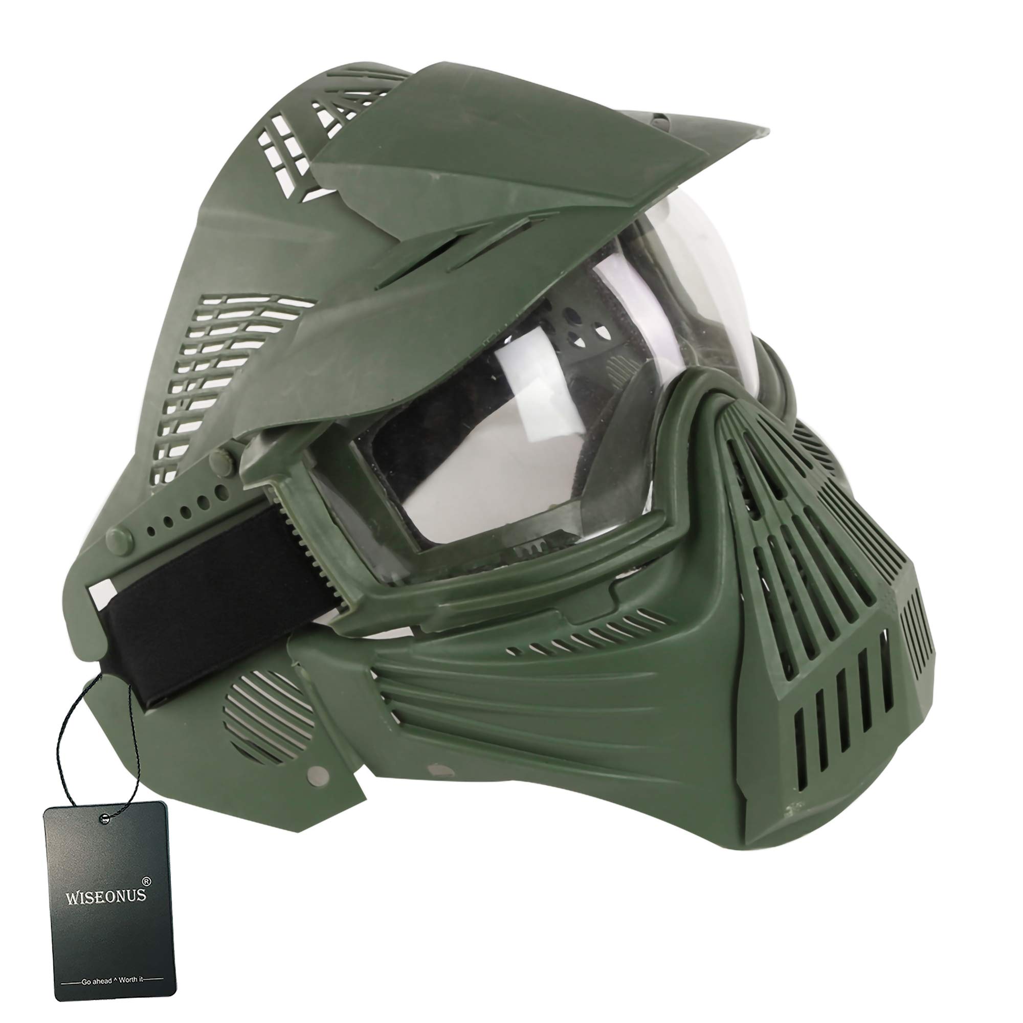 Maschera Softair Maschere Paintball Airsoft Tattico Full Face Protettiva Gear Mask Halloween Costume Accessori
