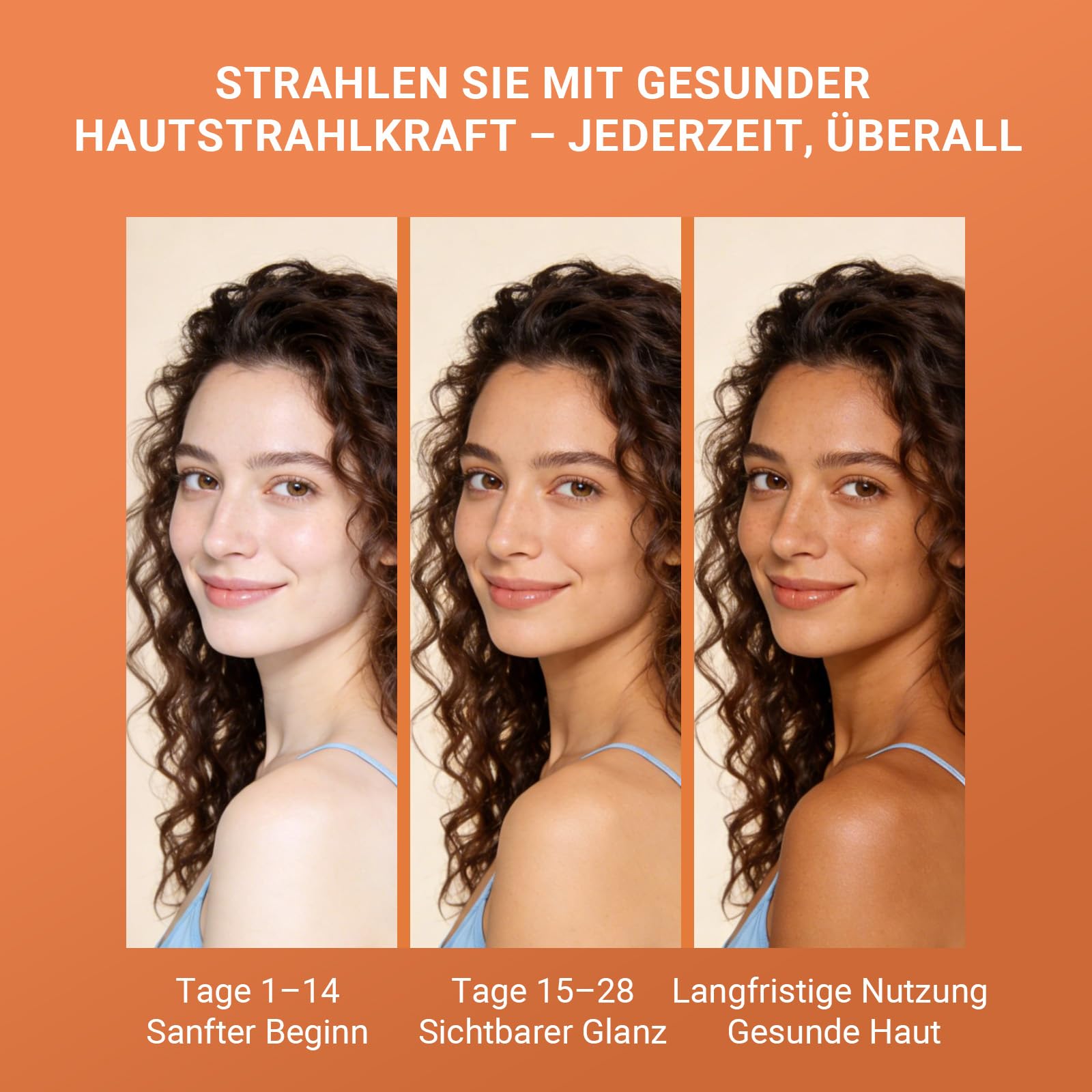 Tanning Gummies – Natürlicher Selbstbräuner von Innen mit Beta Carotin, Astaxanthin & L-Theanin – Bräunungs Gummibärchen für einen Shine Brown Teint ohne UV – Alternative zu Bräunungskapseln, 60 Stück
